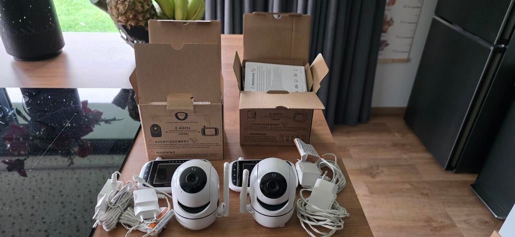 2 Babyphones Hellobaby hb65, Enfants & Bébés, Babyphones, Enlèvement, Comme neuf, Moins de 100 mètres, Caméra