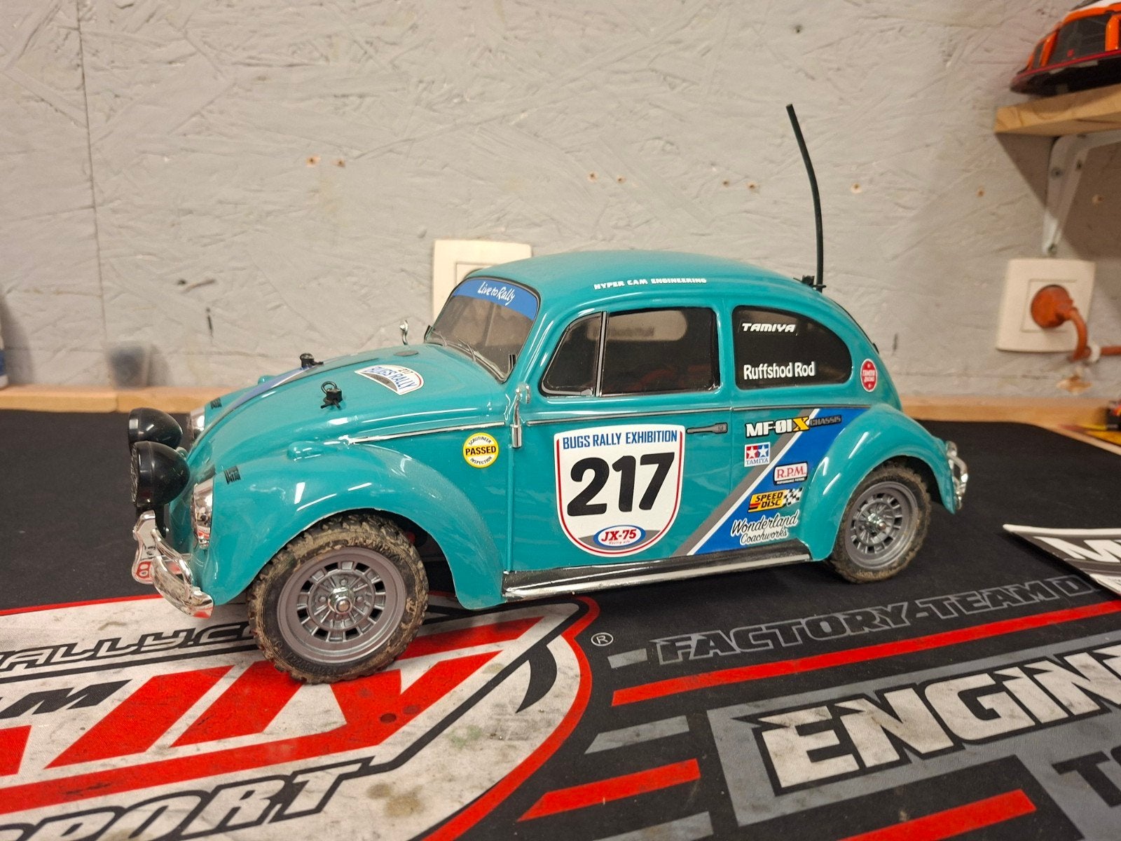 tamiya MF-01, Échelle 1:10, Enlèvement ou Envoi, Voiture on road, Utilisé