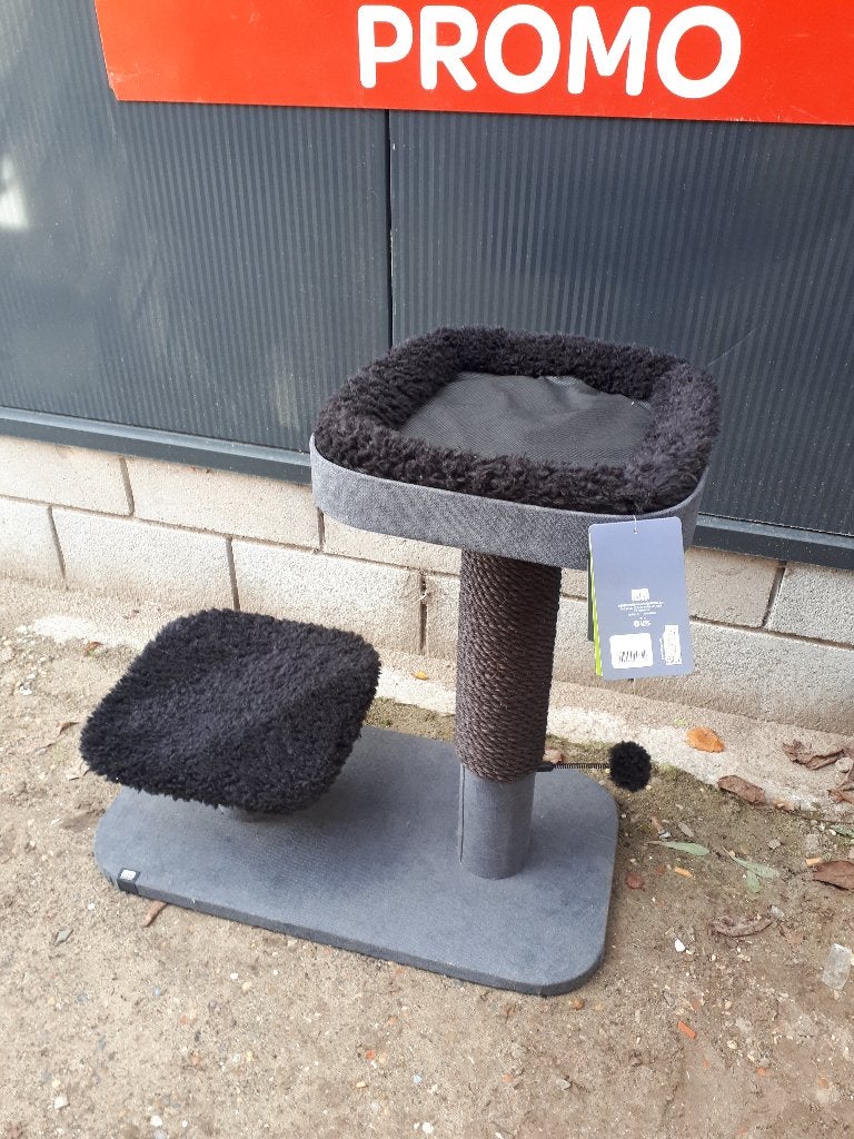 Kattenkrabpaal kattenpaal, kattenklim duo, Ophalen, Nieuw