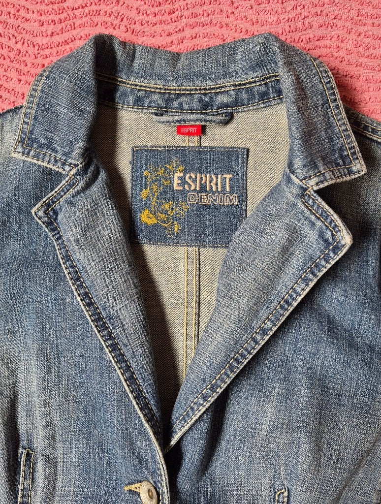 Veste dame en jeans, Vêtements | Femmes, Neuf, Taille 38/40 (M), Enlèvement ou Envoi, Bleu
