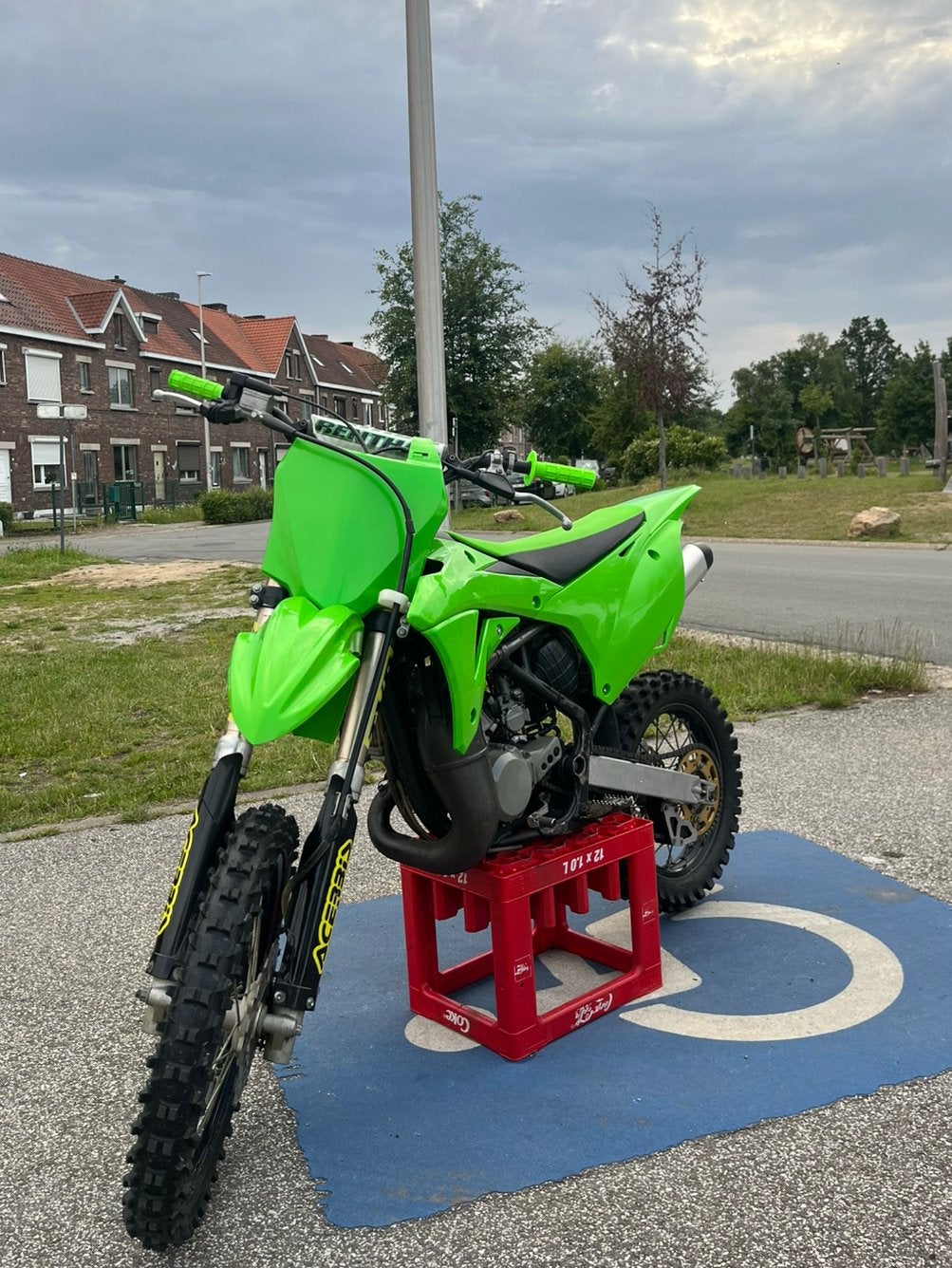 Kawasaki KX85 2014 kleine wielen– Goed onderhouden –, Motoren, Motoren | Kawasaki, Bedrijf, Crossmotor, Ophalen