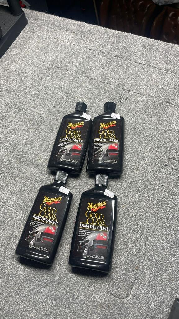4x Meguiar's Trim Detailer kunststof renovator -30%, Ophalen of Verzenden