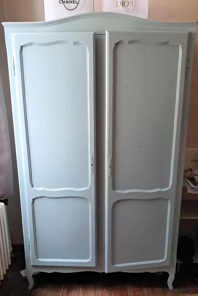 Grande armoire vintage style Louis XV / campagne chic, Antiek en Kunst, Antiek | Meubels | Kasten, Ophalen