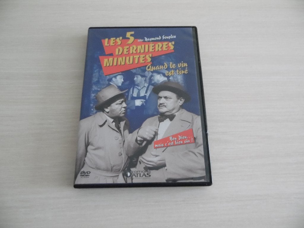 LES CINQ DERNIÈRES MINUTES   QUAND LE VIN EST TIRÉ, Cd's en Dvd's, Dvd's | Tv en Series, Zo goed als nieuw, Overige genres, Alle leeftijden