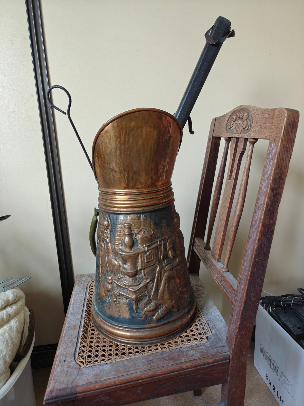Koperen kolenbak, Ophalen of Verzenden