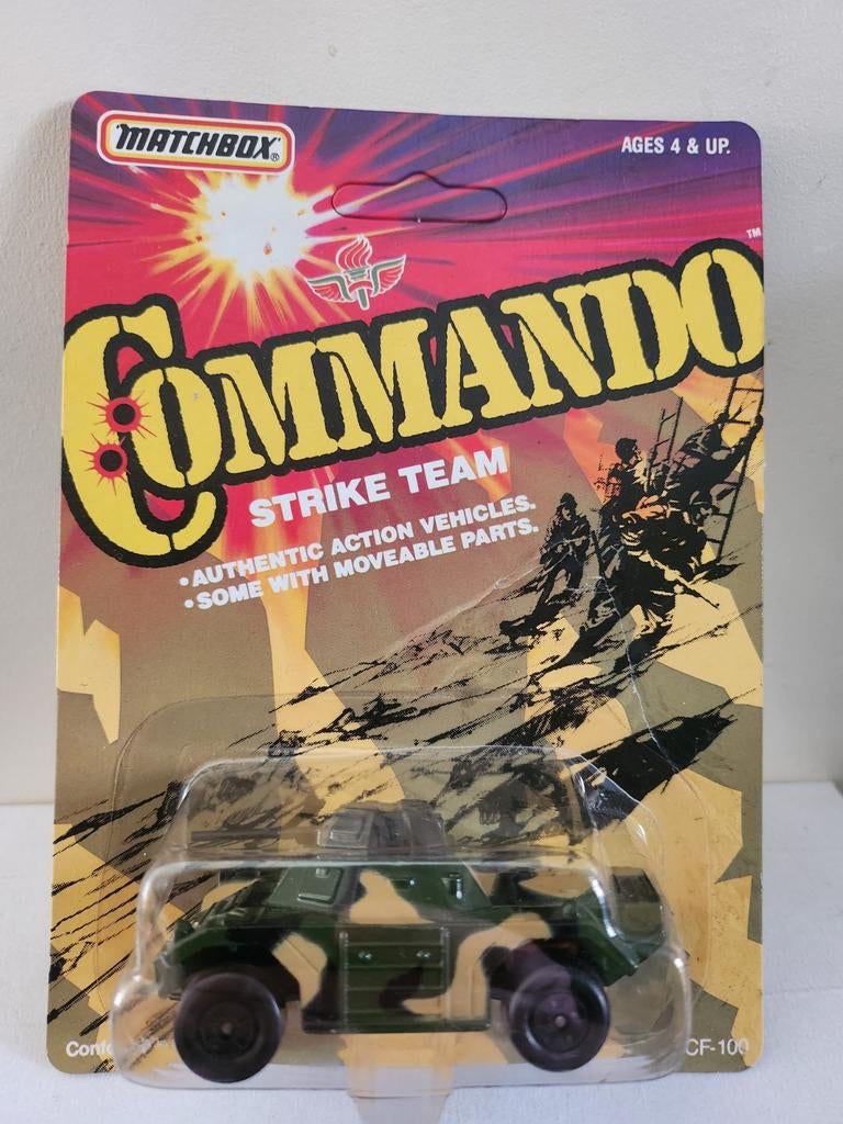 Matchbox Commando Weasel (1988) Strike Team, Ophalen of Verzenden