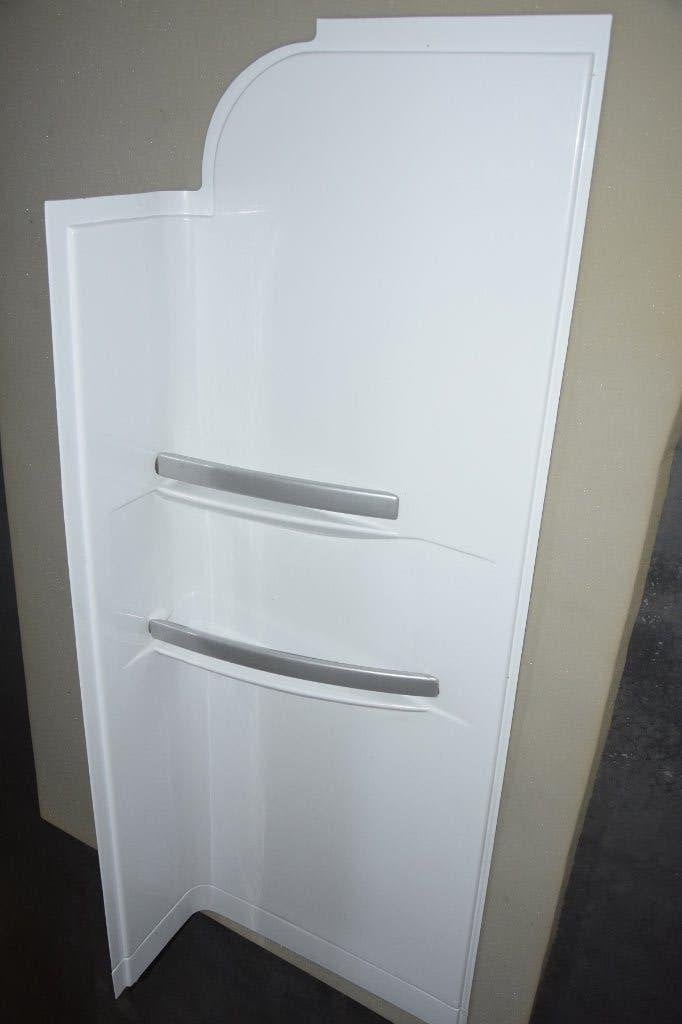 Nouvelle cabine de douche en plastique blanc Platoform, Caravanes & Camping, Caravanes Accessoires, Enlèvement, Neuf