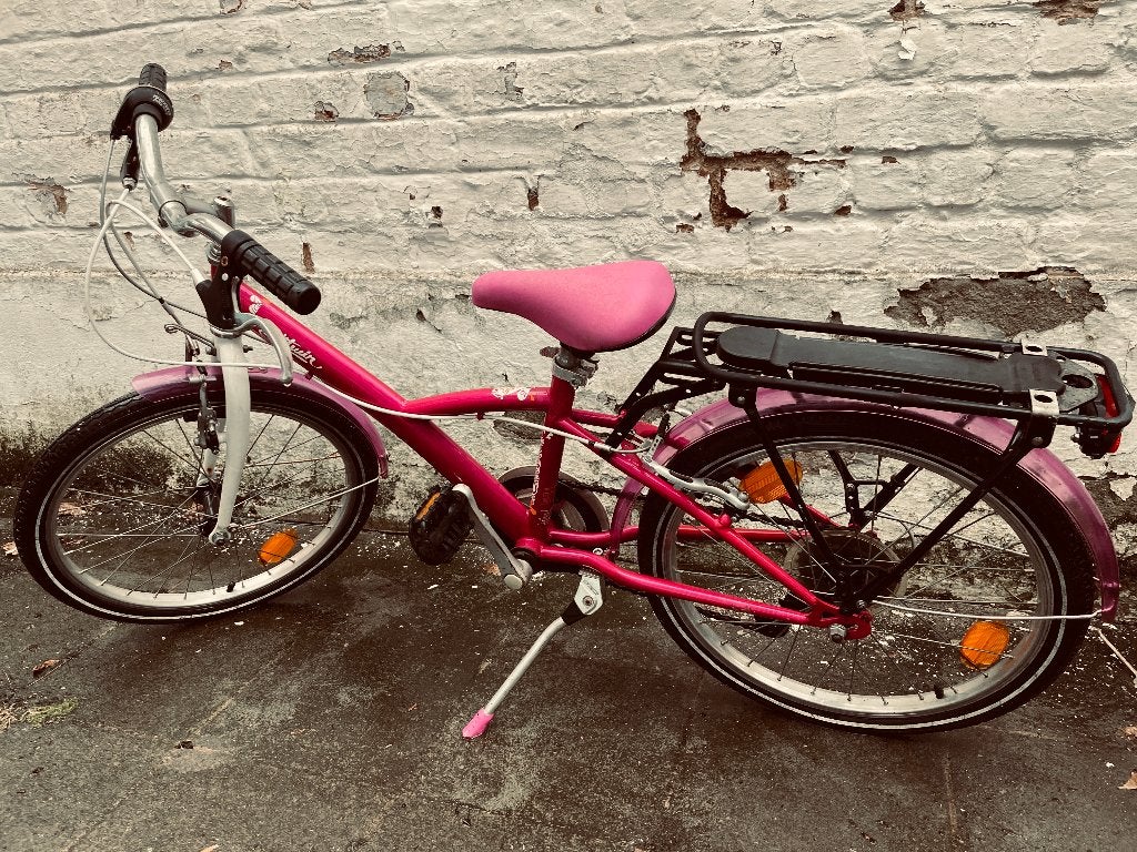 Kinderfiets roze 6 - 8 jaar, Enlèvement, Utilisé