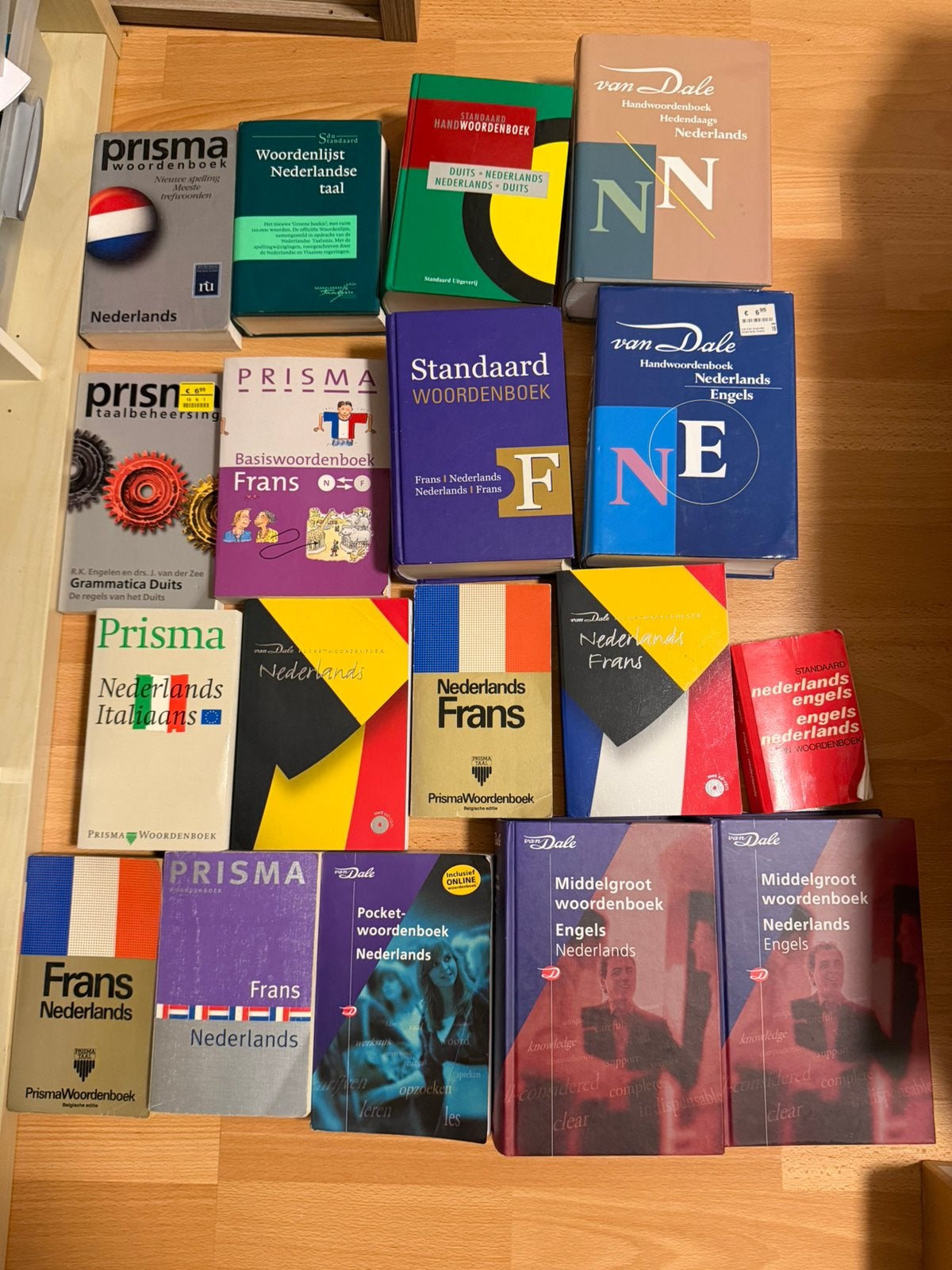 Grote partij Van Dale, Prisma & Standaard woordenboeken, Boeken, Woordenboeken, Ophalen, Van Dale, Frans
