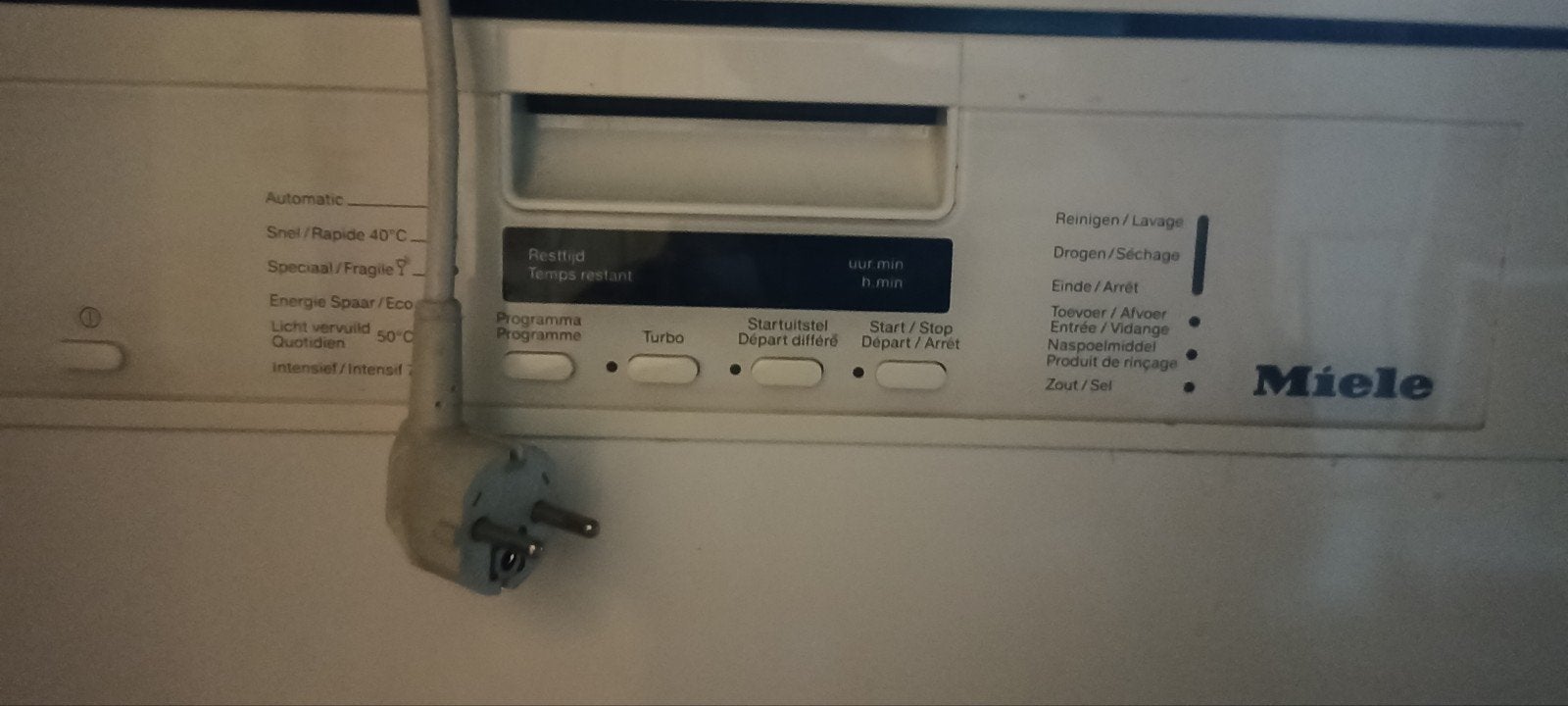 Lave-vaisselle Miele, 85 à 90 cm, Programme éco, Enlèvement, Utilisé