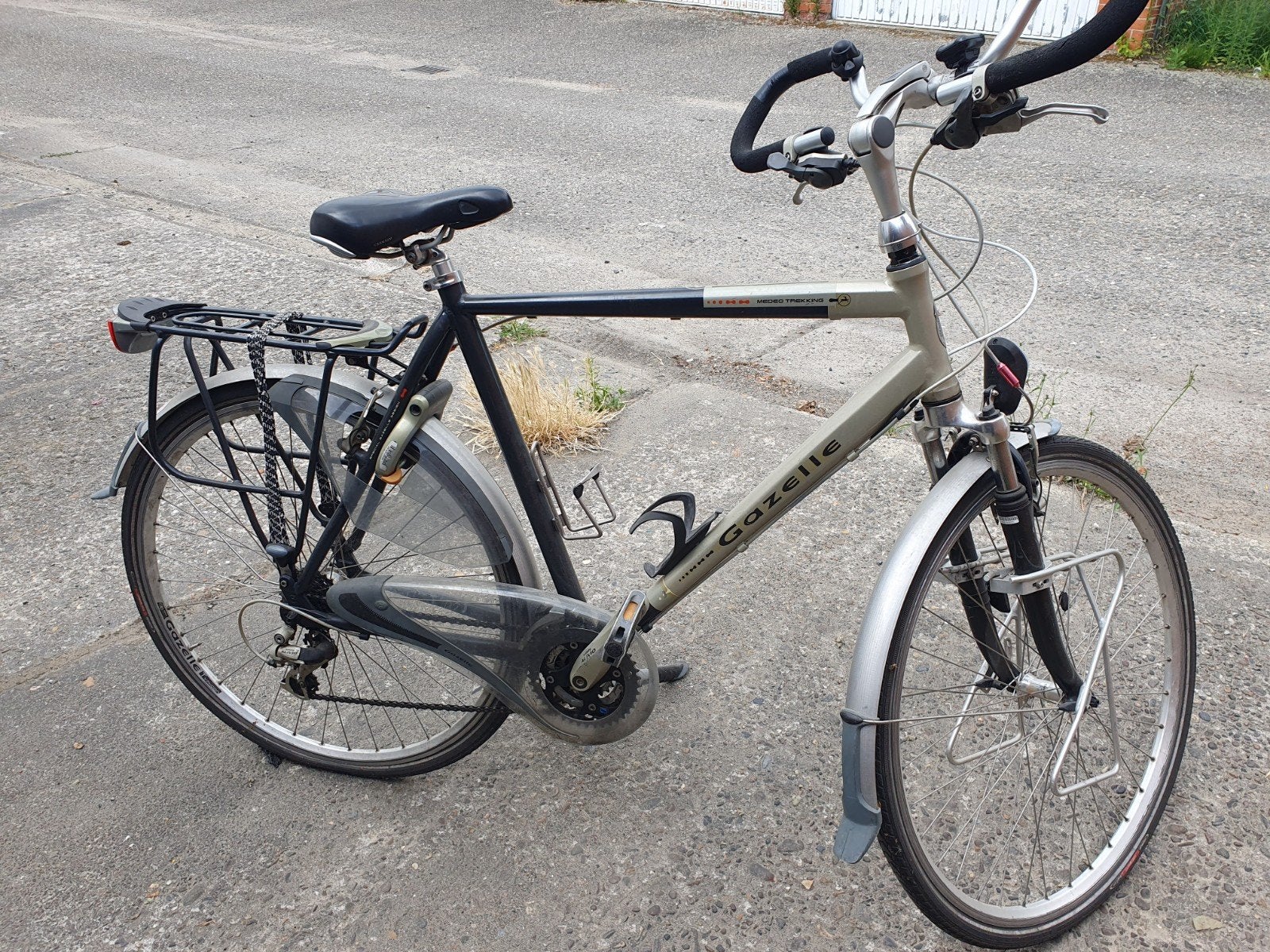 Heren fiets, Ophalen