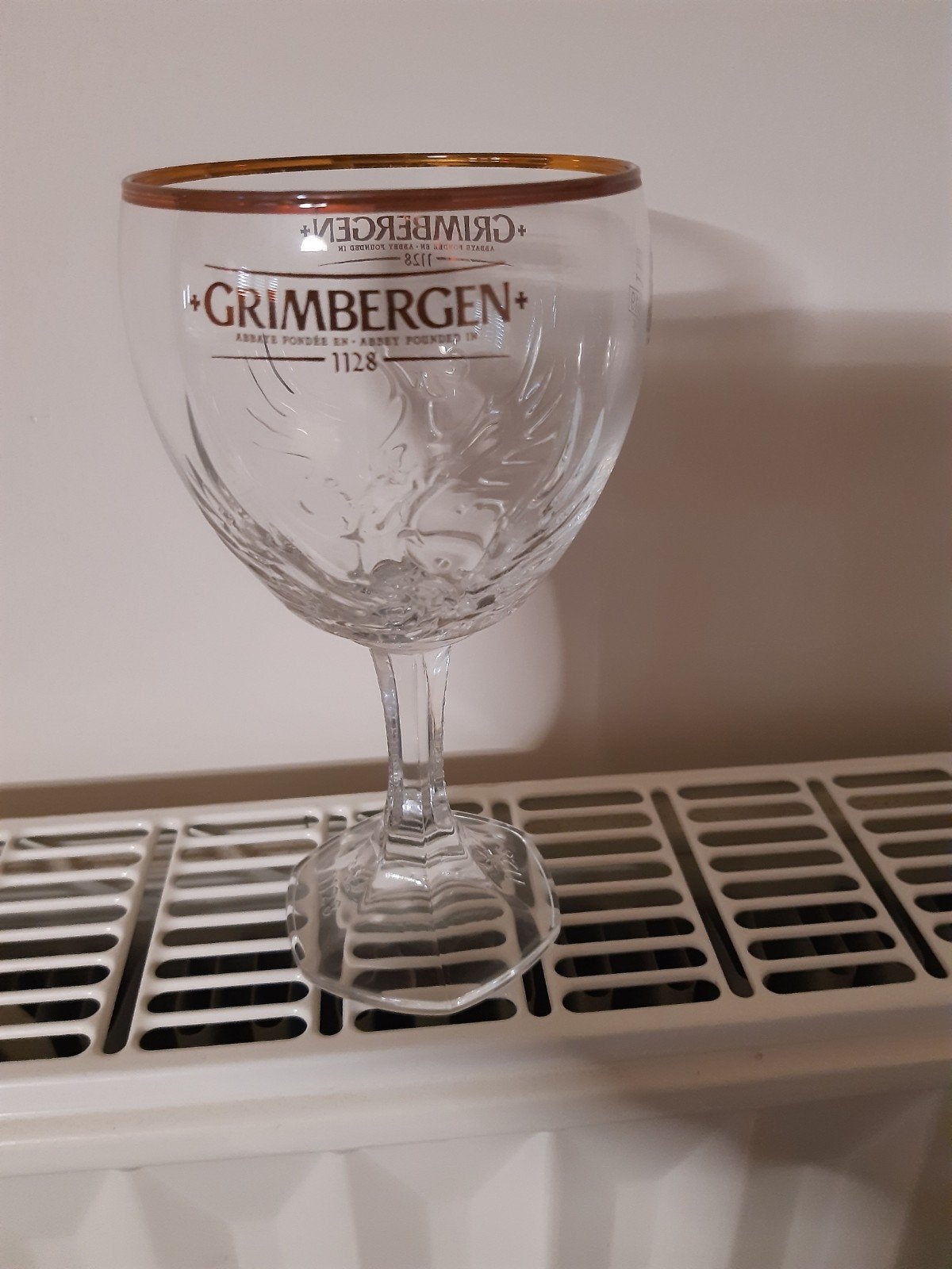 bierglazen grimbergen 6x  2eur per glas, Verzamelen, Ophalen