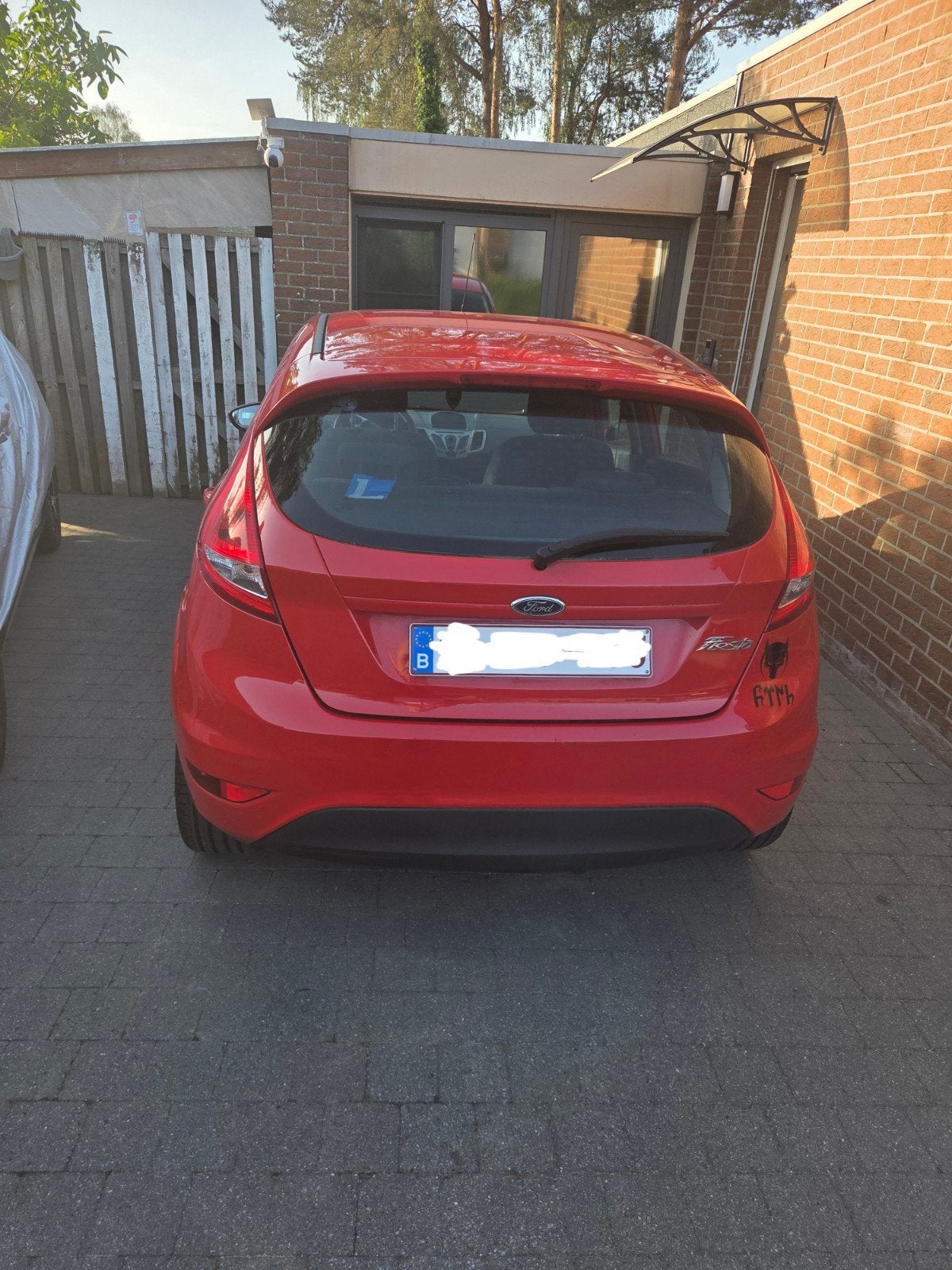 Ford fiesta 1.25 benzine, Auto's, Ford, Voorwielaandrijving, Euro 5, Stof, Zwart