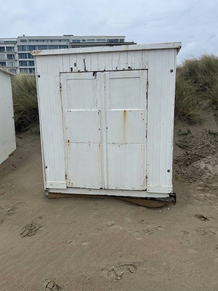 Te renoveren strandcabine, Enlèvement, Utilisé, Bois, Autres types