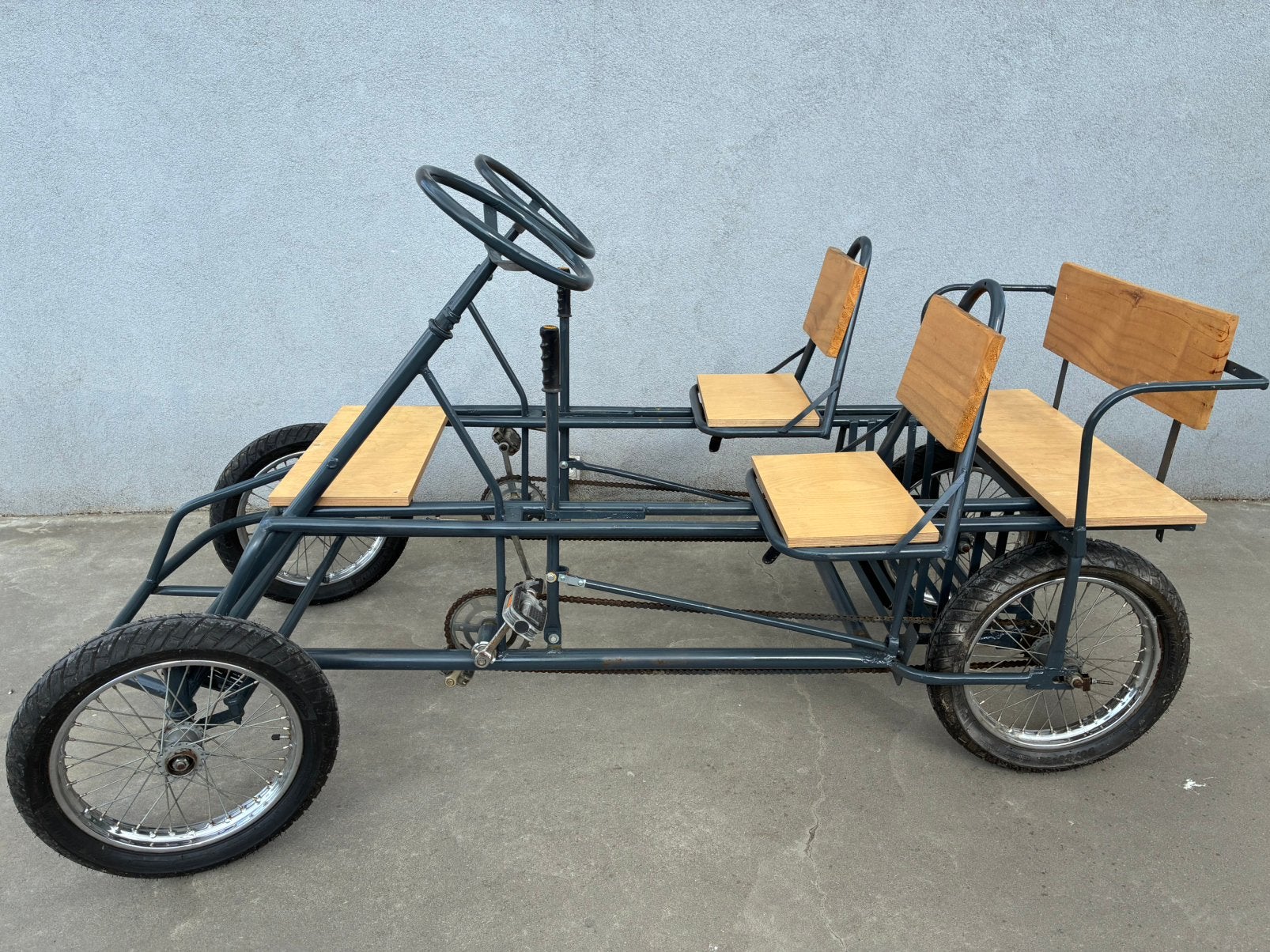 4/5 personen gocart/quistax/cuistax, Ophalen, Zo goed als nieuw