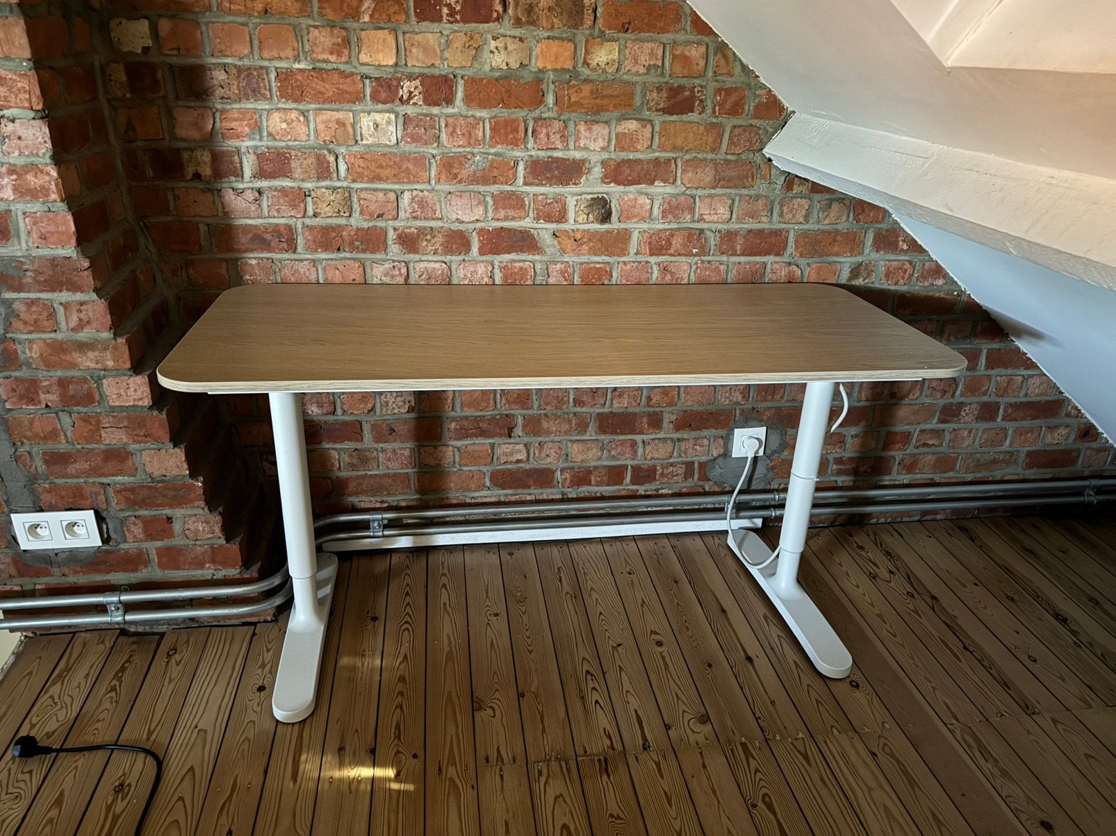 Bureau te koop, Maison & Meubles, Bureaux, Enlèvement, Réglable en hauteur, Comme neuf