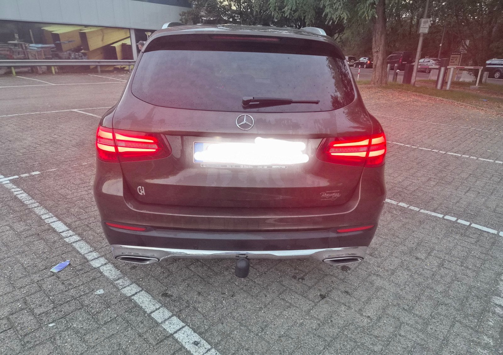 Mercedes GLC 220 4 MATIC, Auto's, Automaat, Elektrische ramen, Bruin, GLC