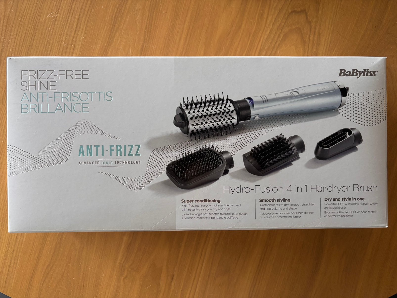 BaByliss Hydro-Fusion 4-in-1 Föhnborstel, Bijoux, Sacs & Beauté, Beauté | Soins des cheveux, Enlèvement, Comme neuf