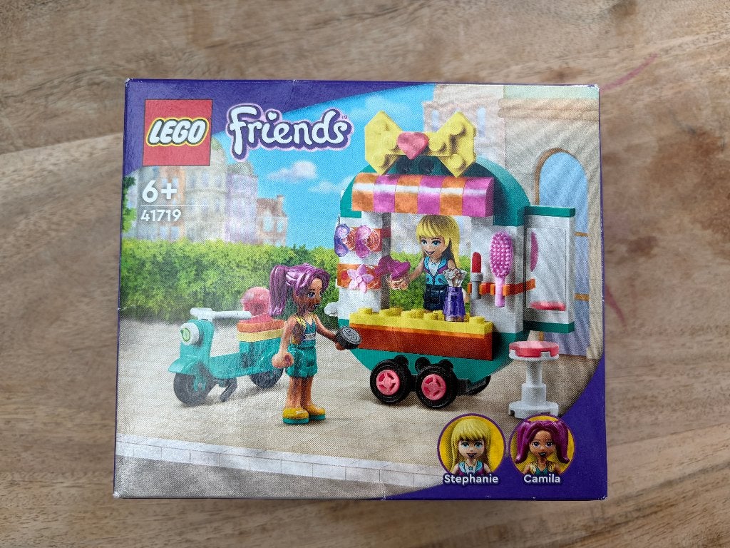 Lego 41719 - Mobiele modeboetiek - perfecte staat, Kinderen en Baby's, Lego, Inclusief accessoires, Friends, Ophalen of Verzenden