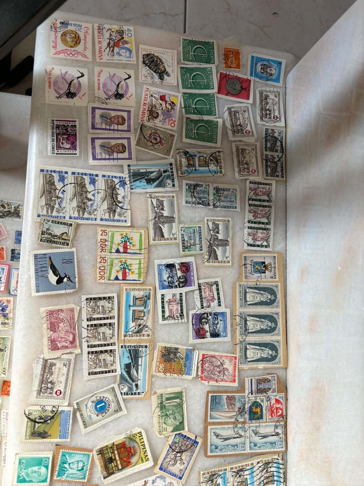 grote verzameling postzegels te koop, Postzegels en Munten, Ophalen