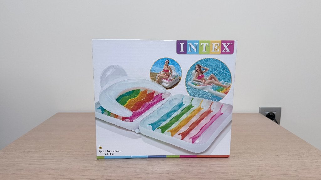 Intex / Suntanner Folding Lounge Chair / Ongeopend in doos, Ophalen of Verzenden, Nieuw, 1-persoons