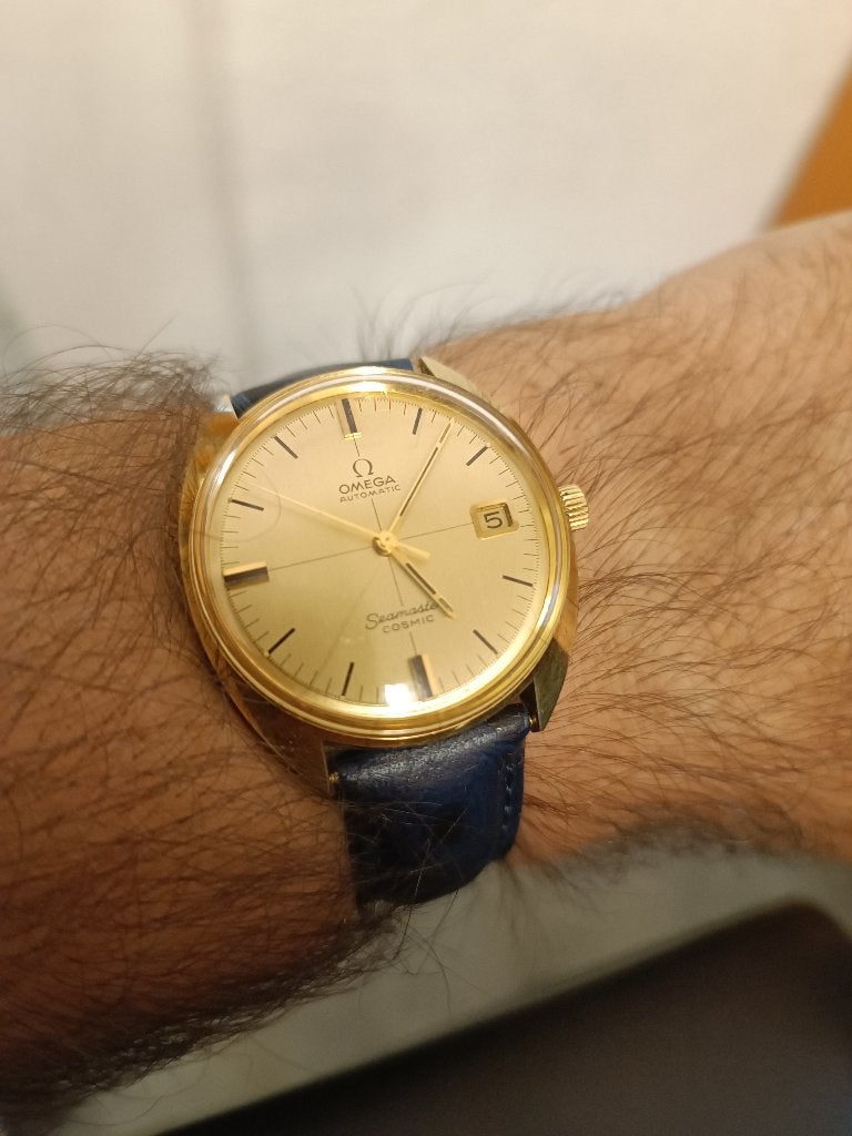 Omega Seamaster Cosmic Automatic Réf. 166.026, Enlèvement, Or, Or, Omega