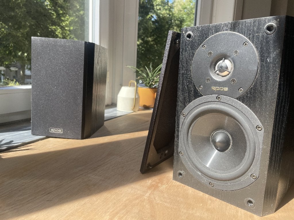 HAUT-PARLEURS EPOS ELS 3, 60 à 120 watts, Enlèvement, Utilisé, Enceinte d'étagère
