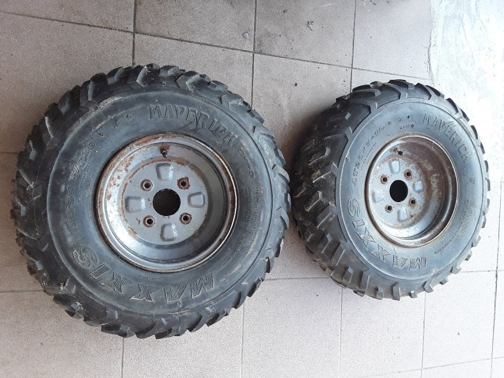 Banden en velgen voor quad, Ophalen, Overige, Gebruikt, All Season