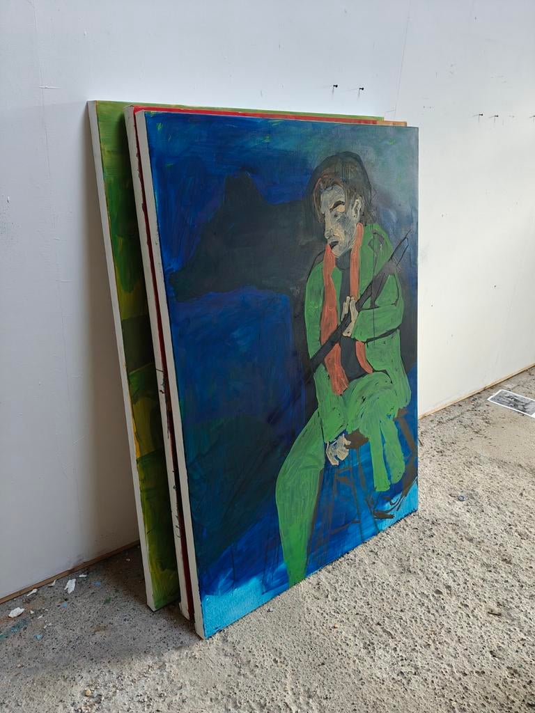 Professionele schilderdoeken 140x100 – stevige latten, Hobby en Vrije tijd, Schilderen, Ophalen, Olieverf