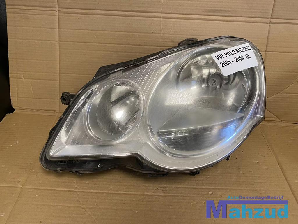 VW POLO 9N2 9N3 Links koplamp 2003-2009, Autos : Pièces & Accessoires, Volkswagen, Volkswagen AG, Vw@volkswagen.de, Utilisé