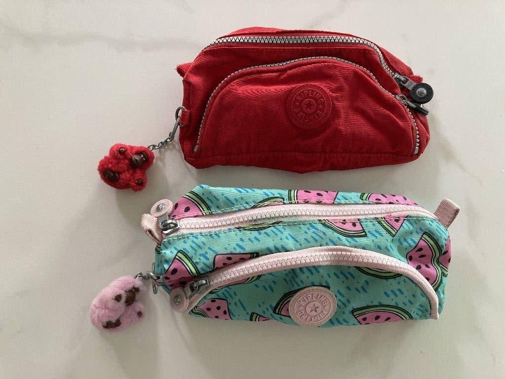 Pennenzakken Kipling, handig flexibel formaat, 2 designs!, Diversen, Ophalen of Verzenden, Gebruikt