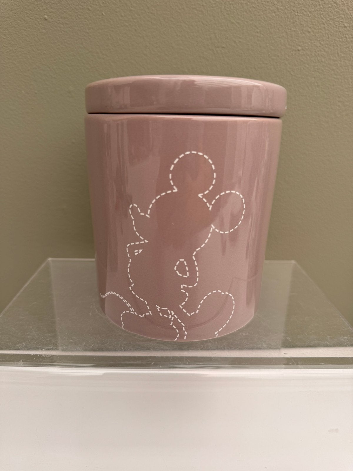 Voorraadpot Disney, Ophalen of Verzenden, Mickey Mouse, Zo goed als nieuw, Servies