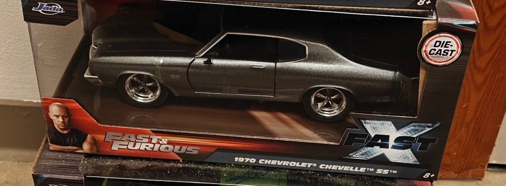 Jada toys 1:24 fast and furious vin diesel chevelle, Enlèvement, Neuf, Voiture, Jada