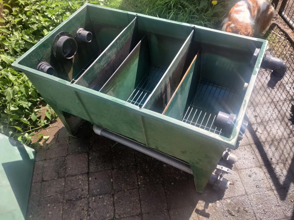 Driekamer vijverfilter te koop, Tuin en Terras, Vijver-toebehoren, Ophalen, Vijverfilter