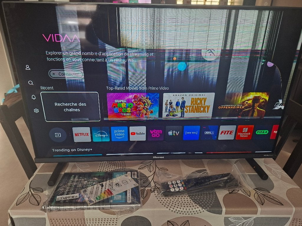 Tv Hisense en panne, TV, Hi-fi & Vidéo, Enlèvement, Ne fonctionne pas, OLED, Smart TV