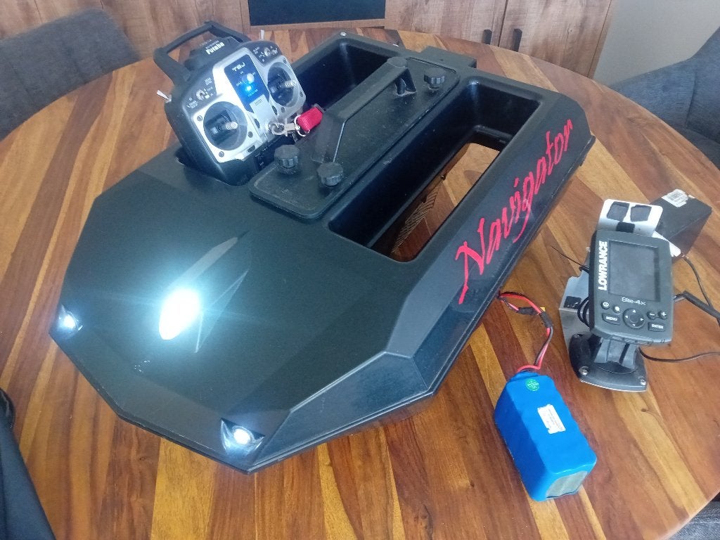 voerboot navigator, Ophalen, Gebruikt
