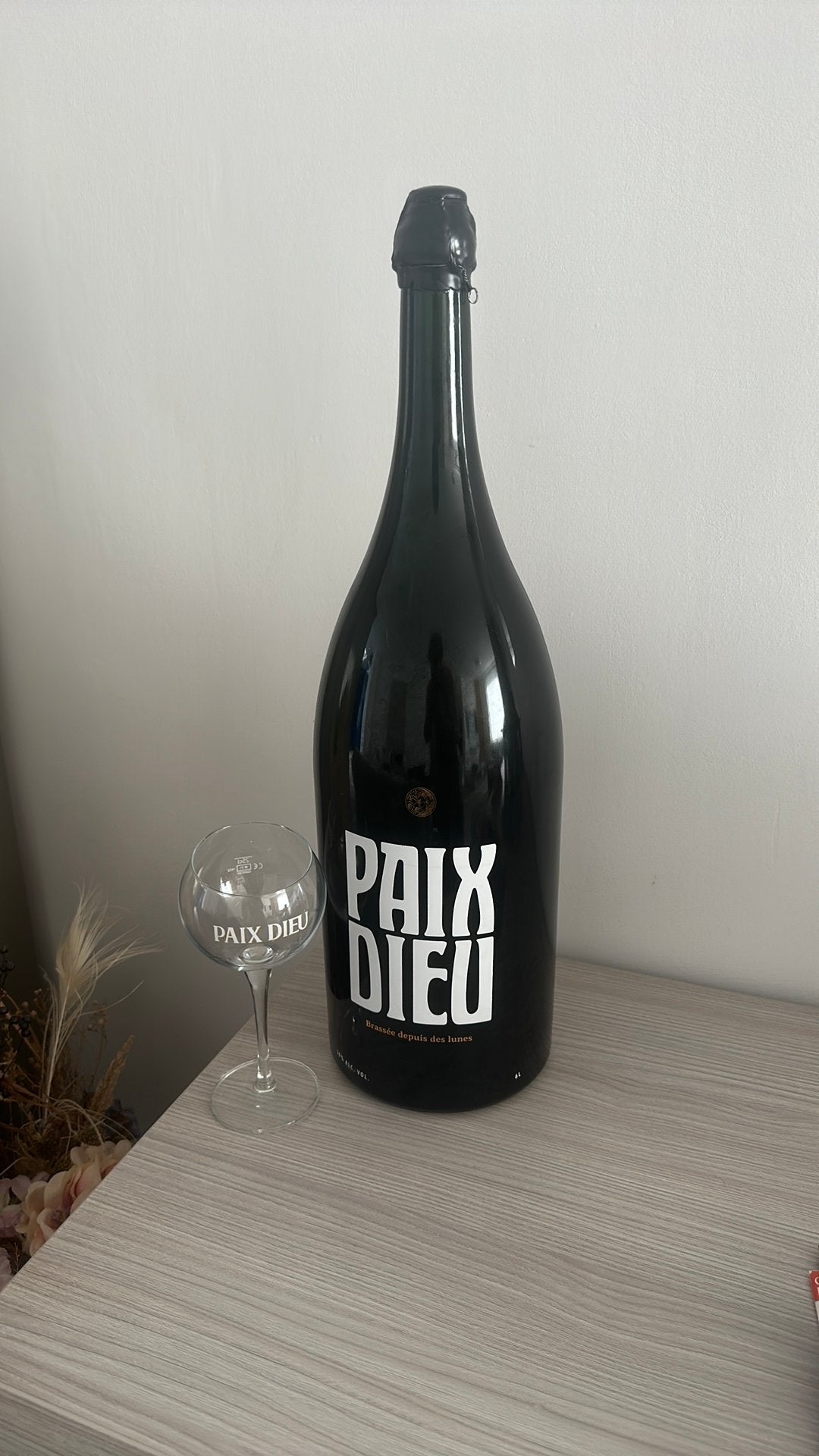 Bouteille Paix dieu 6L, Collections, Enlèvement ou Envoi, Comme neuf