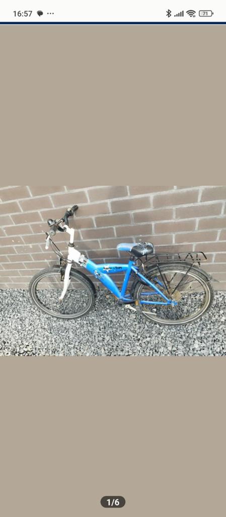 Jump 4 Fun jongensfiets 22 inch, Fietsen en Brommers, Fietsen | Jongens, Ophalen, 22 inch
