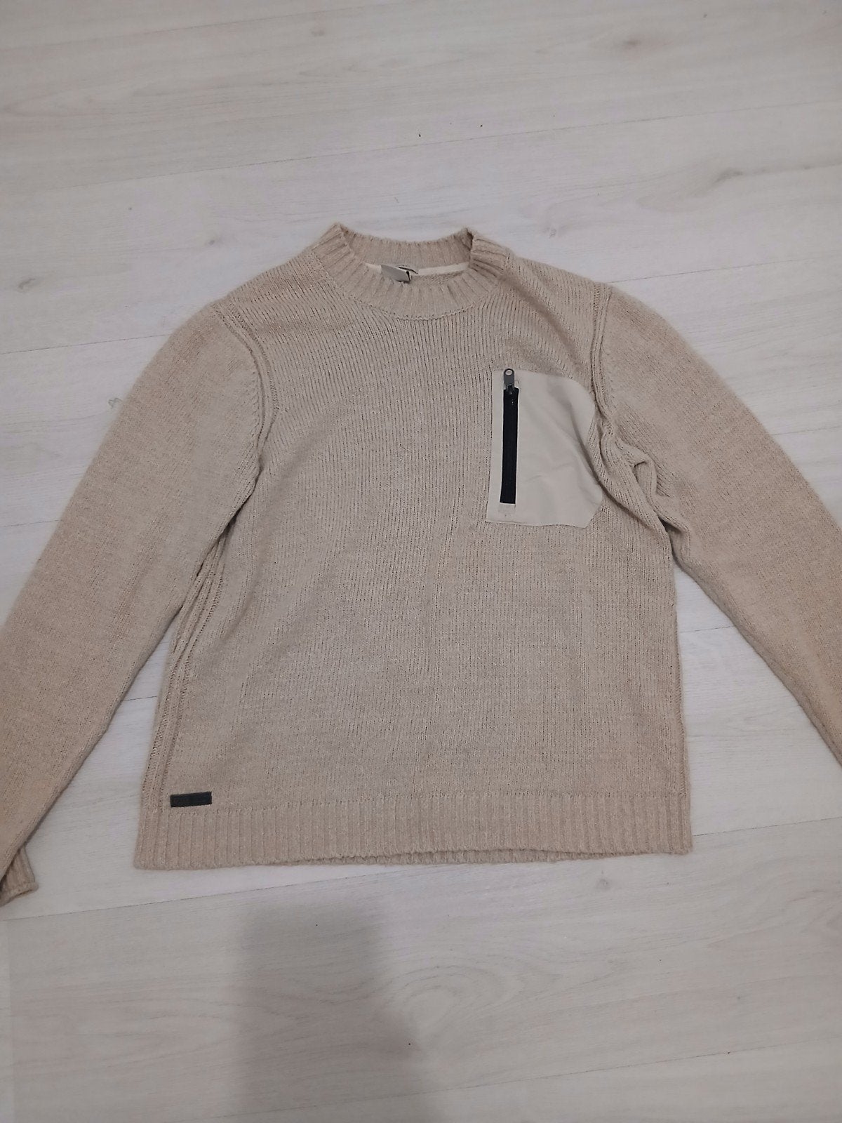 trui van cast iron, Ophalen, Maat 52/54 (L), Beige, Cast Iron