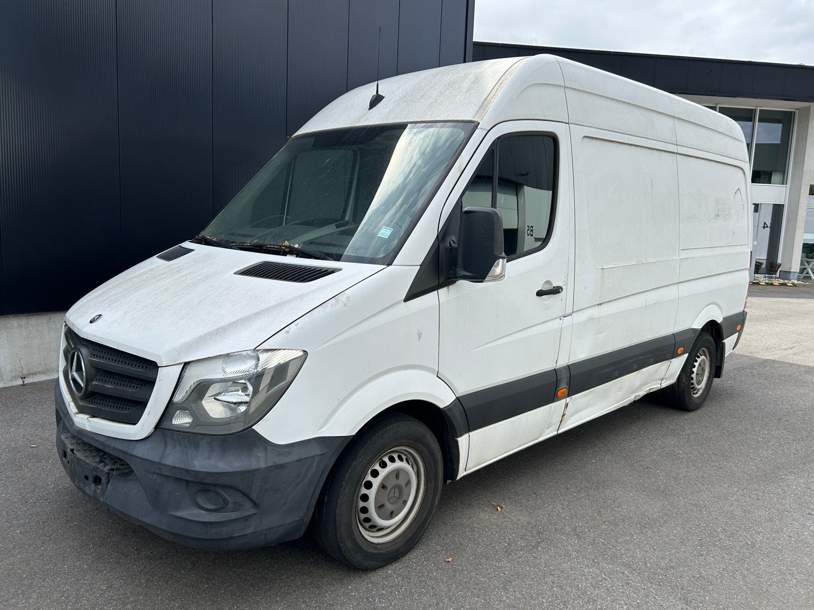 Mercedes Sprinter 313 CDI, Auto's, Stof, Wit, Bedrijf, Overige carrosserie