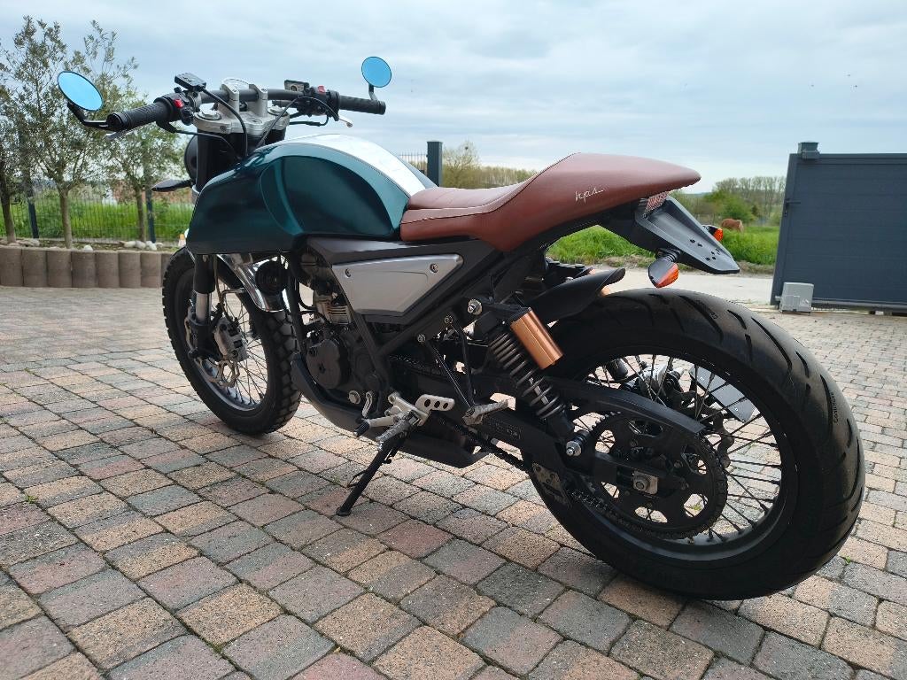 Mondial hps 125 Cc moto, Motoren, Motoren | Overige merken, Particulier, Naked bike, 11 kW of minder, 1 cilinder, Minimaal motorrijbewijs A1