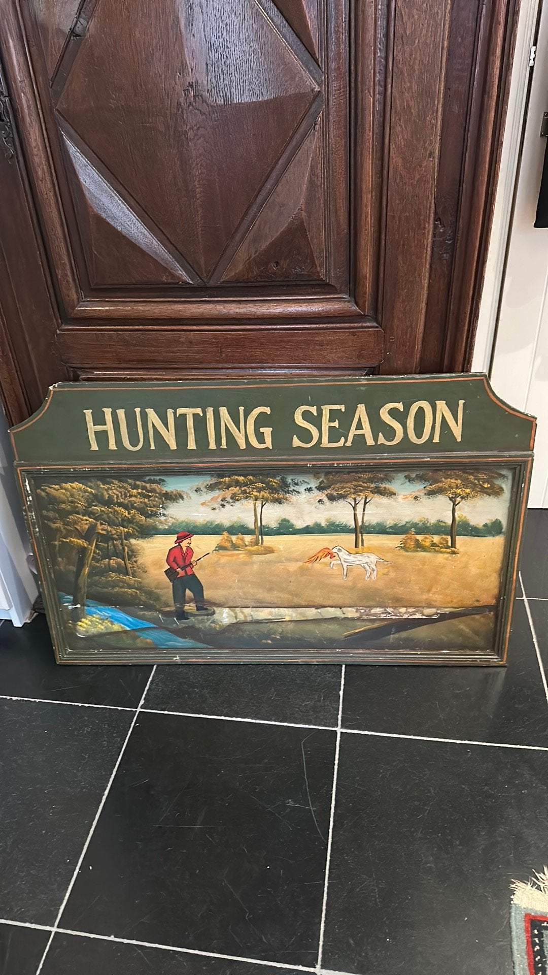 Hunting season, Antiquités & Art, Enlèvement