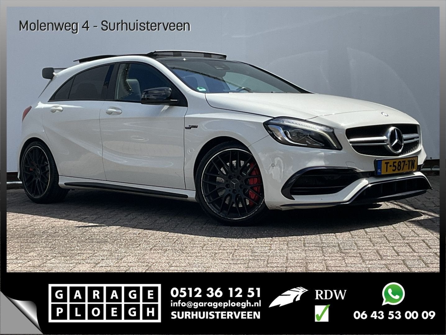 Mercedes-Benz A 45 AMG 4MATIC Pano.dak Leer Voll.Onderhoud, Classe A, Achat, Entreprise, Berline