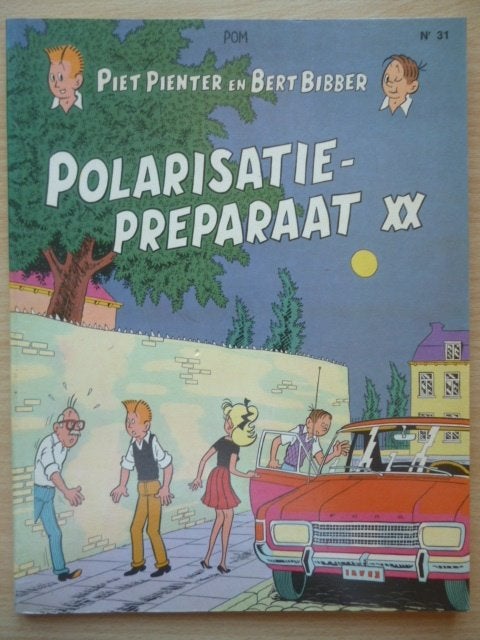 Piet Pienter en Bert Bibber - POM - De Vlijt - 1ste druk, Boeken, Ophalen of Verzenden, Zo goed als nieuw, POM, Meerdere stripboeken