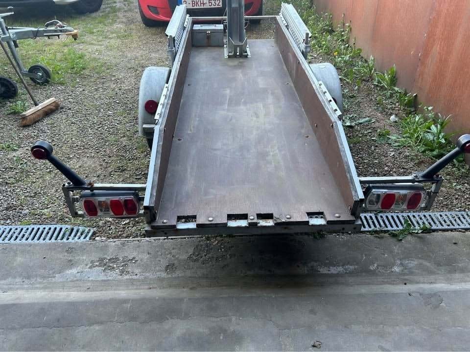 Remorque pour une moto, Ophalen, Gebruikt