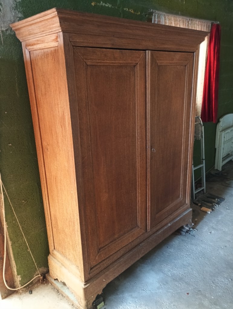 vend armoire en chene, Maison & Meubles, 25 à 50 cm, 100 à 150 cm, Utilisé, Avec espace de penderie
