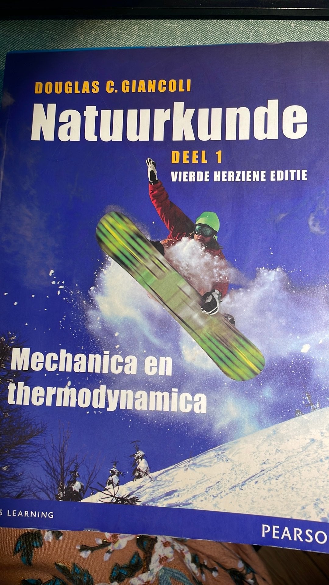 Studieboek Natuurkunde van Douglas C. Giancoli, Boeken, Ophalen of Verzenden, Zo goed als nieuw