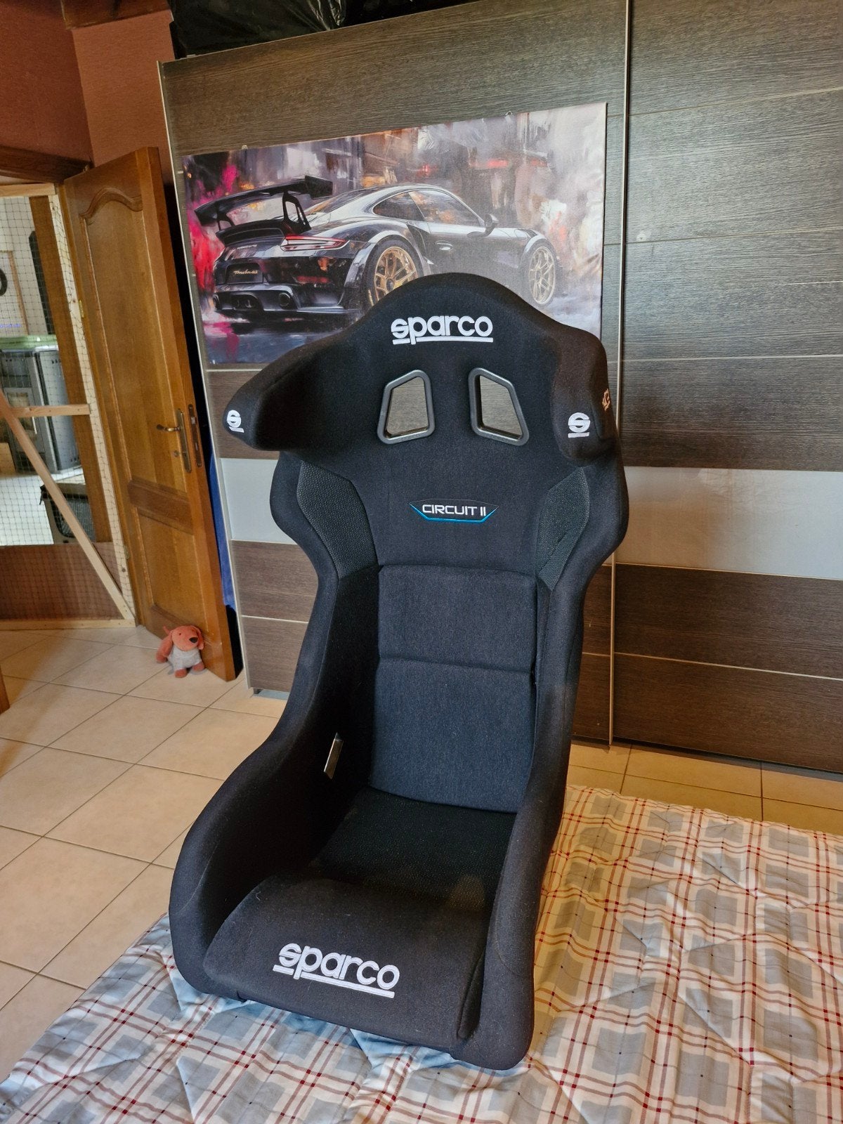 Sim racing Samsung G9 en/of Seat Sparco, Computers en Software, Ophalen, Zo goed als nieuw