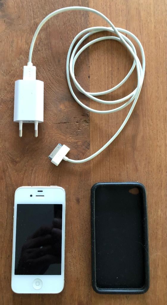 Smartphone Apple iPhone 4s, Telecommunicatie, Mobiele telefoons | Apple iPhone, Ophalen, Gebruikt, Wit, Zonder simlock