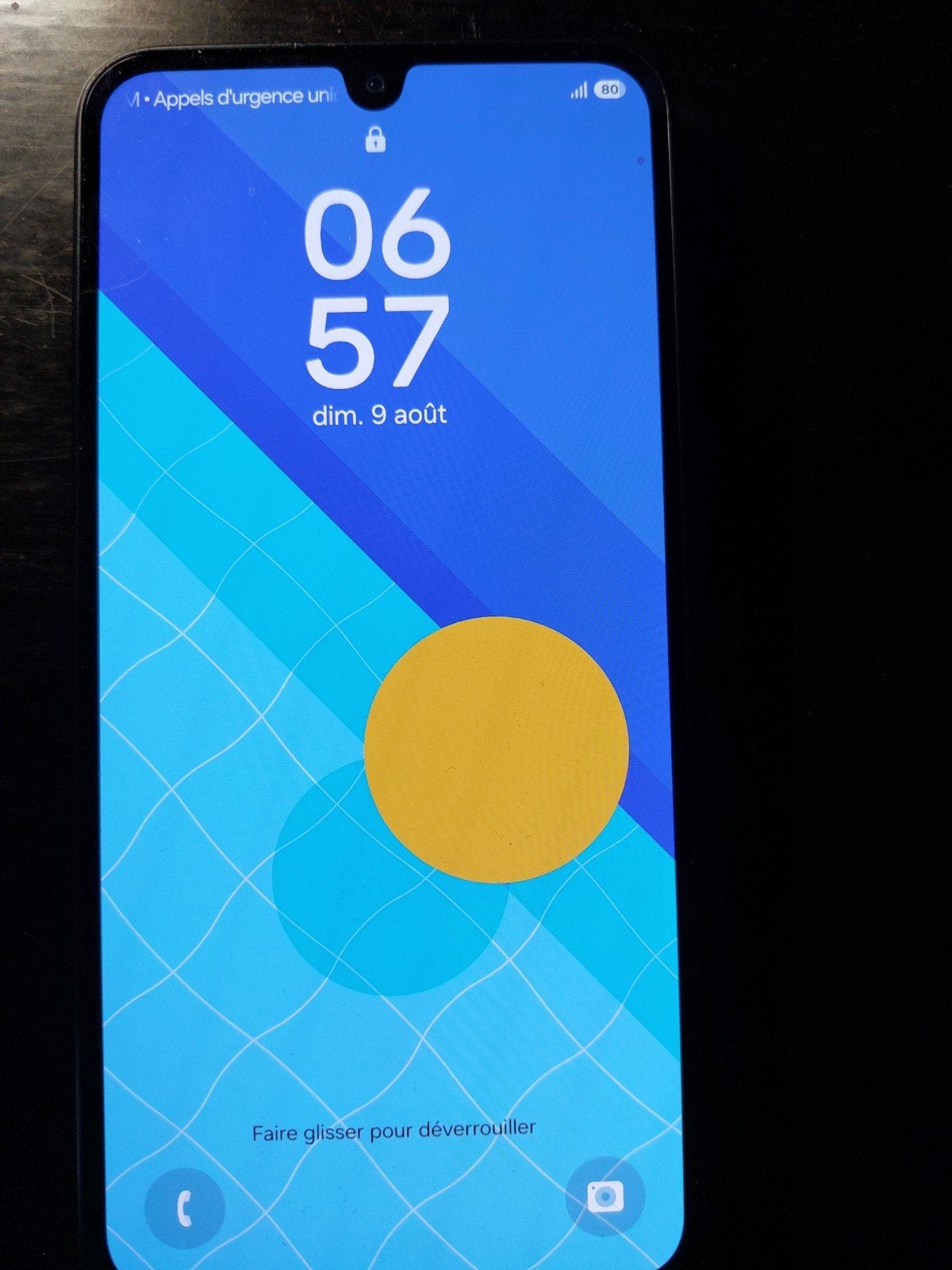 SMARTPHON SAMSUNG A16, Telecommunicatie, Mobiele telefoons | Samsung, Ophalen, Touchscreen, Zo goed als nieuw, Galaxy A